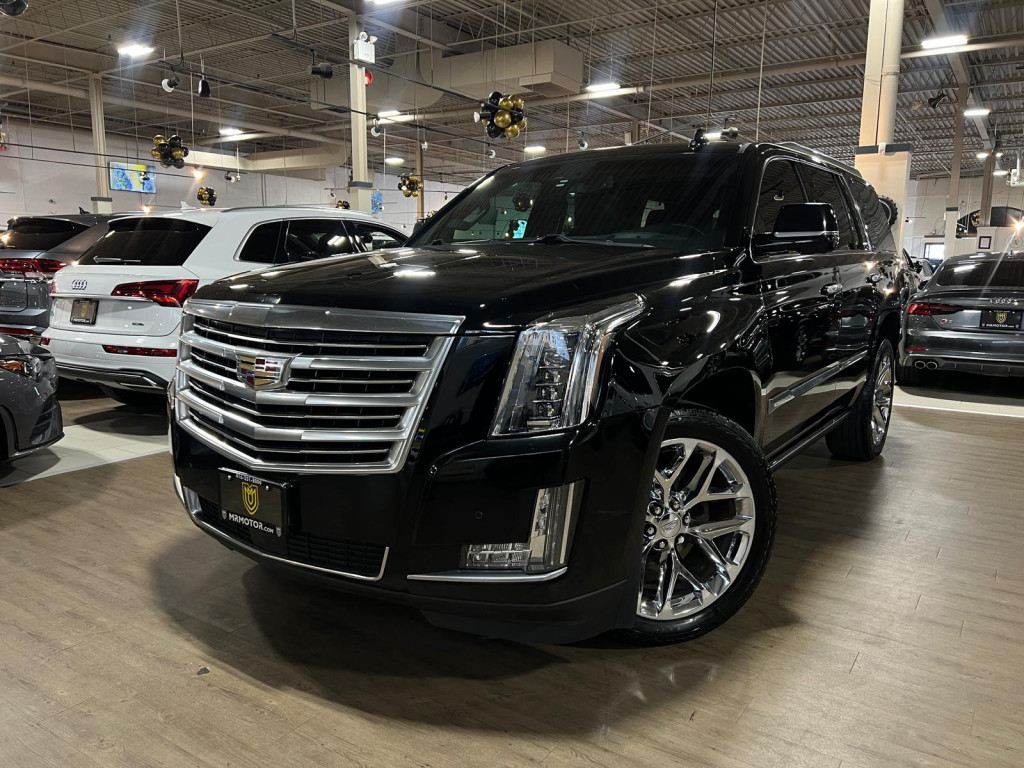 Black 2016 Cadillac Escalade Platinum 4WD SUV / Crossover Four-Wheel Drive Automatic