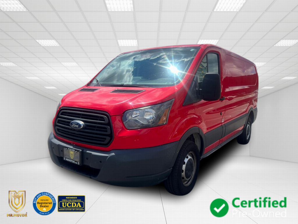 Red 2018 Ford Transit Cargo Van Rear-Wheel Drive Automatic