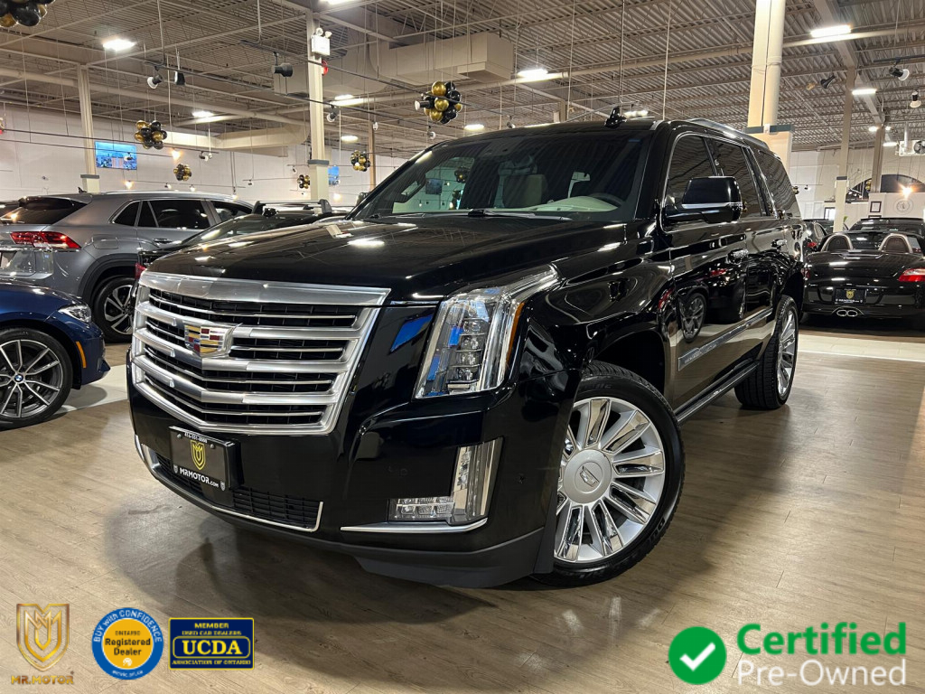 Black 2018 Cadillac Escalade SUV / Crossover Four-Wheel Drive
