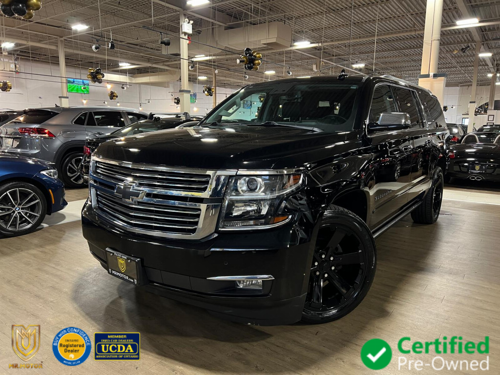 Black 2018 Chevrolet Suburban SUV / Crossover Four-Wheel Drive Automatic