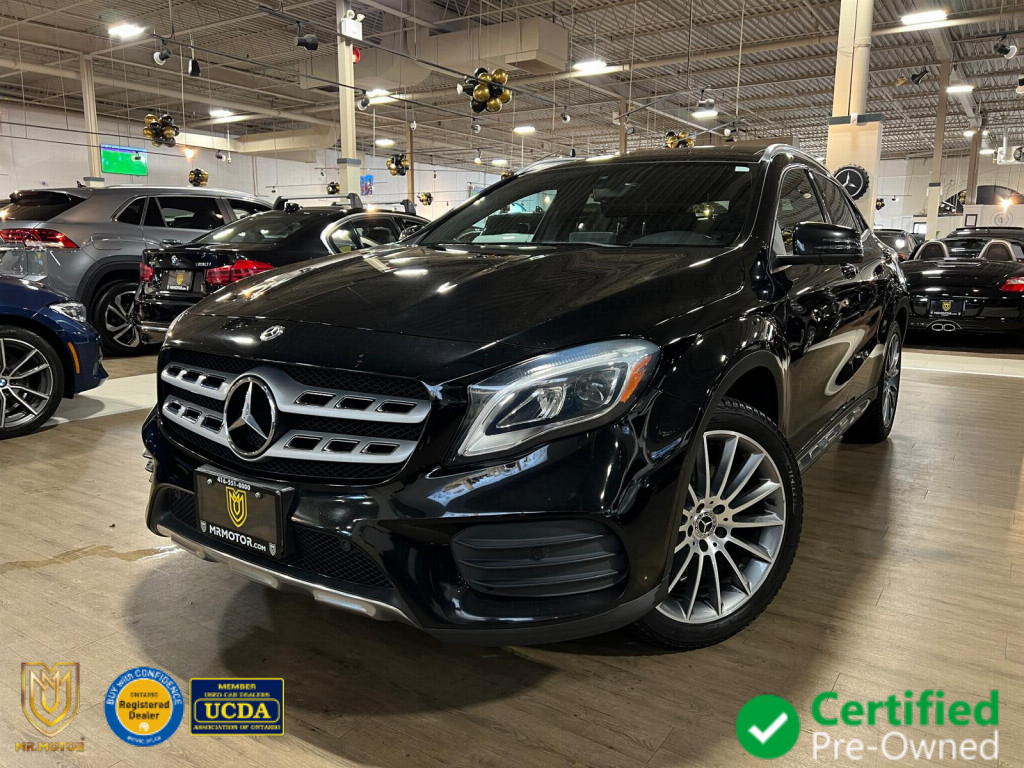Black 2019 Mercedes-Benz GLA SUV / Crossover All-Wheel Drive Automatic
