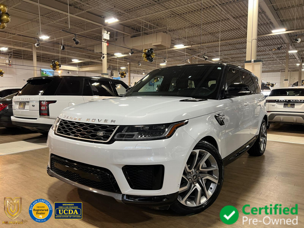 White 2019 Land Rover Range Rover Sport SUV / Crossover  Automatic