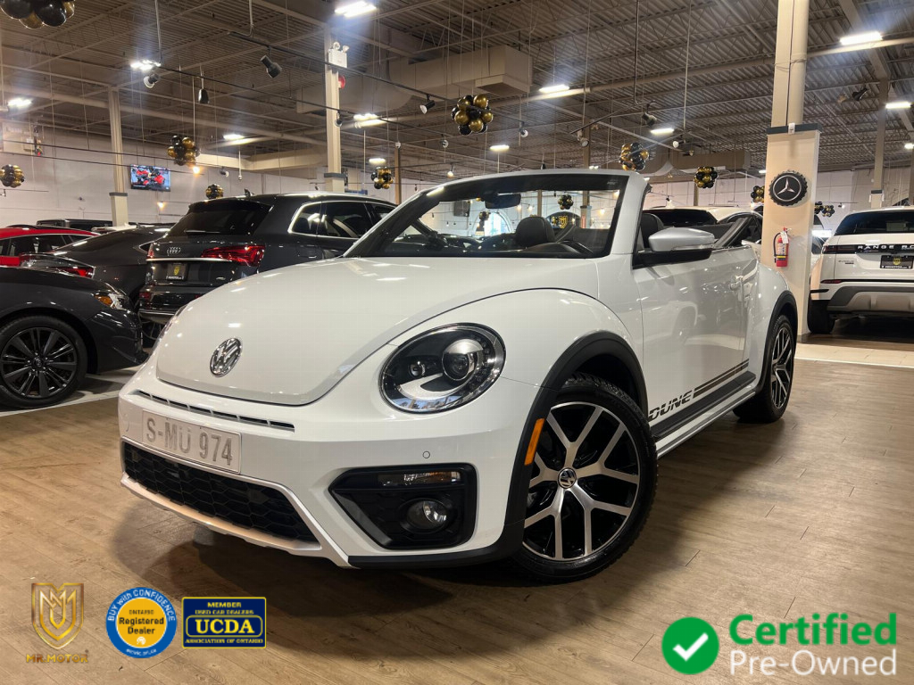  2017 Volkswagen Beetle 1.8T Dune Convertible   