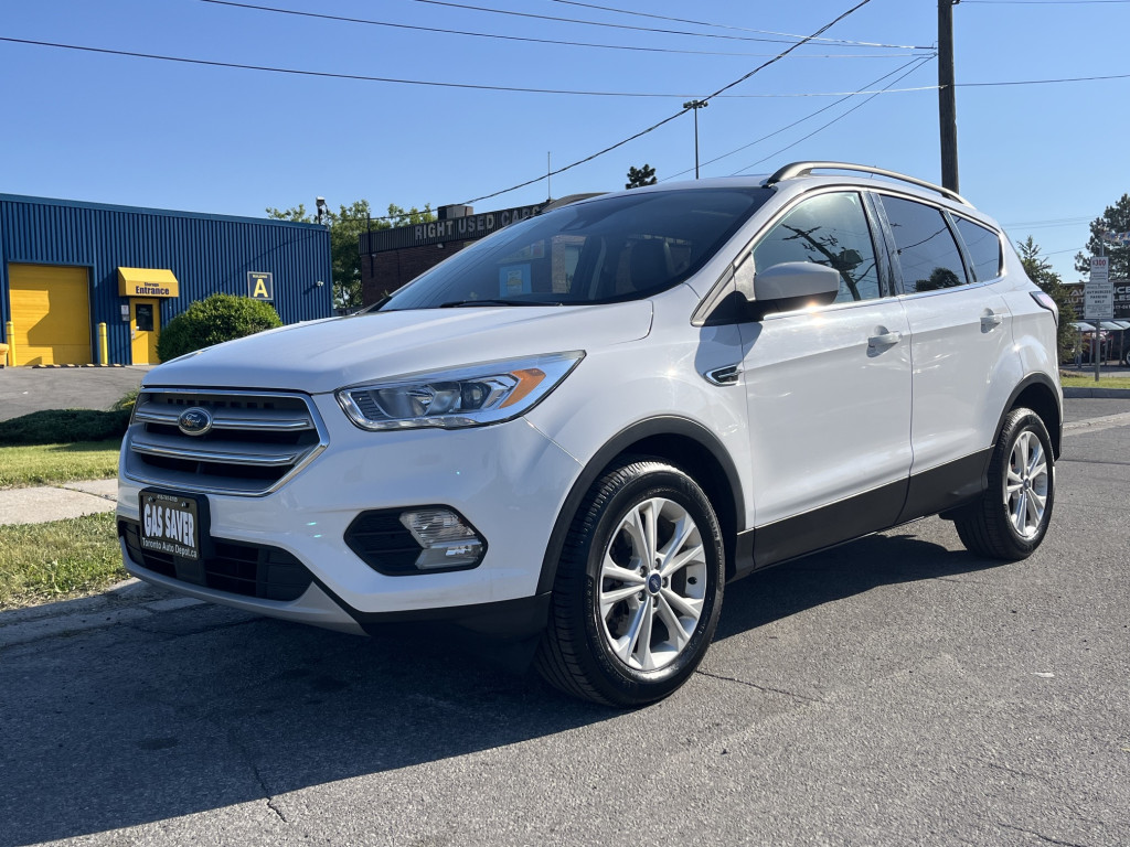 White 2018 Ford Escape SEL AWD SUV / Crossover All-Wheel Drive Automatic