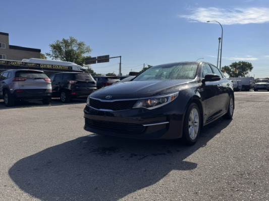 Black 2018 Kia Optima Sedan Automatic