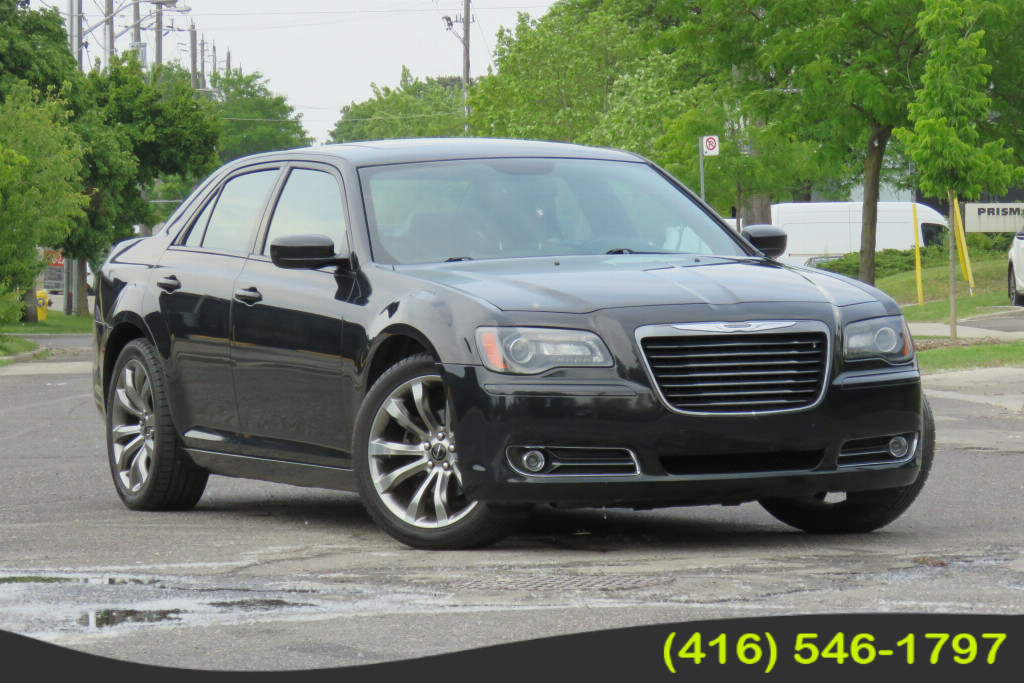 Black 2014 Chrysler 300 Sedan Rear-Wheel Drive Automatic