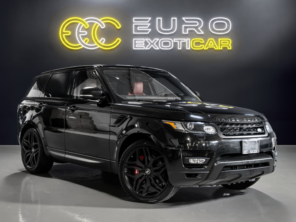 Black 2017 Land Rover Range Rover Sport SUV / Crossover All-Wheel Drive Automatic