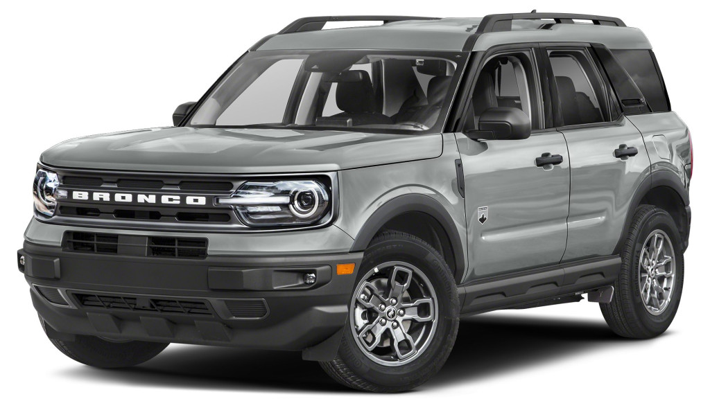Gray 2024 Ford Bronco Sport SUV / Crossover All-Wheel Drive Automatic