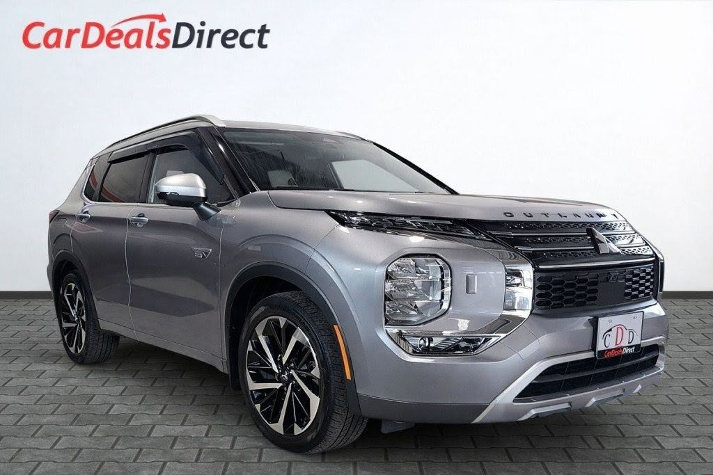 Gray 2023 Mitsubishi Outlander Hybrid Plug-in Ralliart S-AWC SUV / Crossover All-Wheel Drive Automatic
