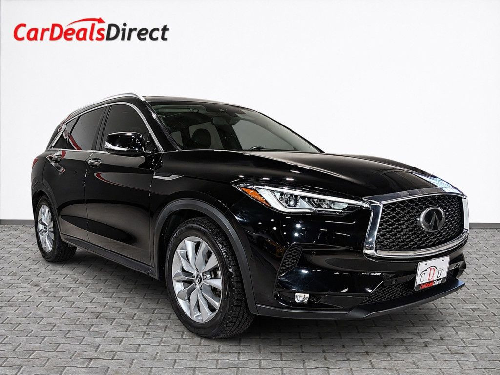 Black 2019 INFINITI QX50 Essential AWD SUV / Crossover All-Wheel Drive Automatic