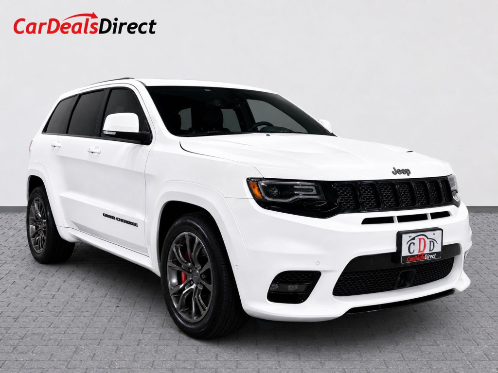 White 2017 Jeep Grand Cherokee SUV / Crossover Four-Wheel Drive Automatic