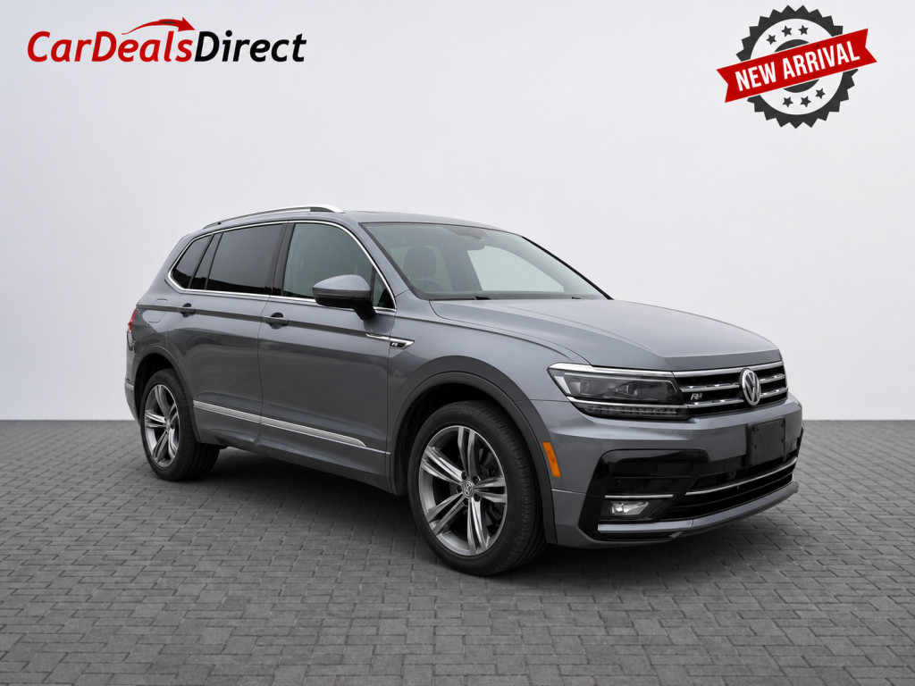 Gray 2019 Volkswagen Tiguan SUV / Crossover All-Wheel Drive Automatic
