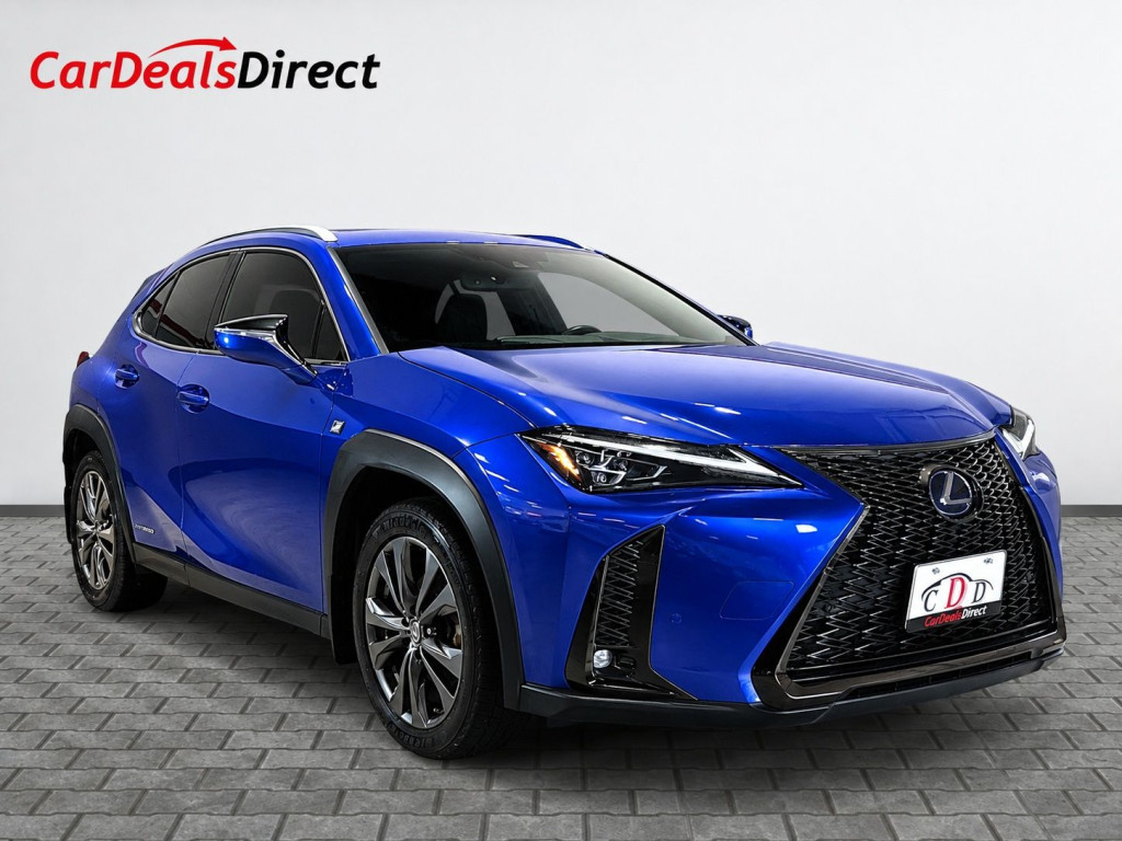 Blue 2019 Lexus UX Hybrid SUV / Crossover All-Wheel Drive Automatic