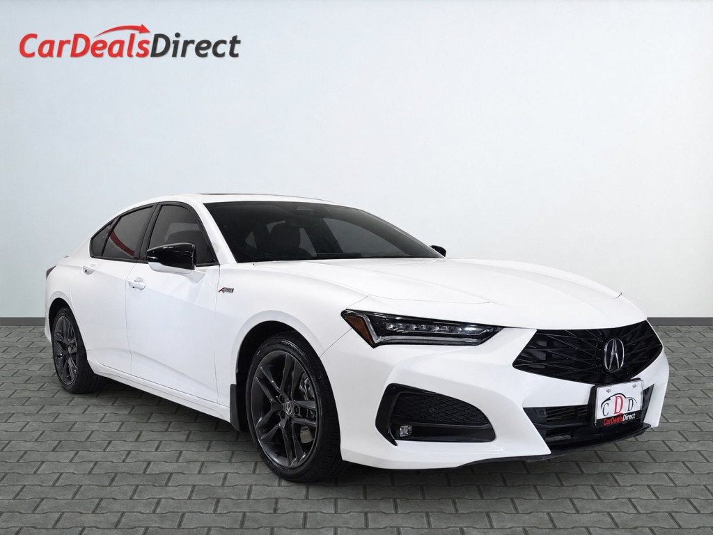 White 2024 Acura TLX Sedan All-Wheel Drive Automatic