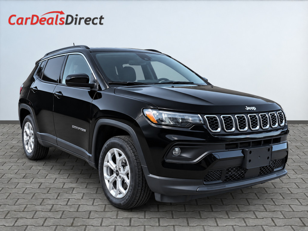 Black 2025 Jeep Compass SUV / Crossover  Automatic