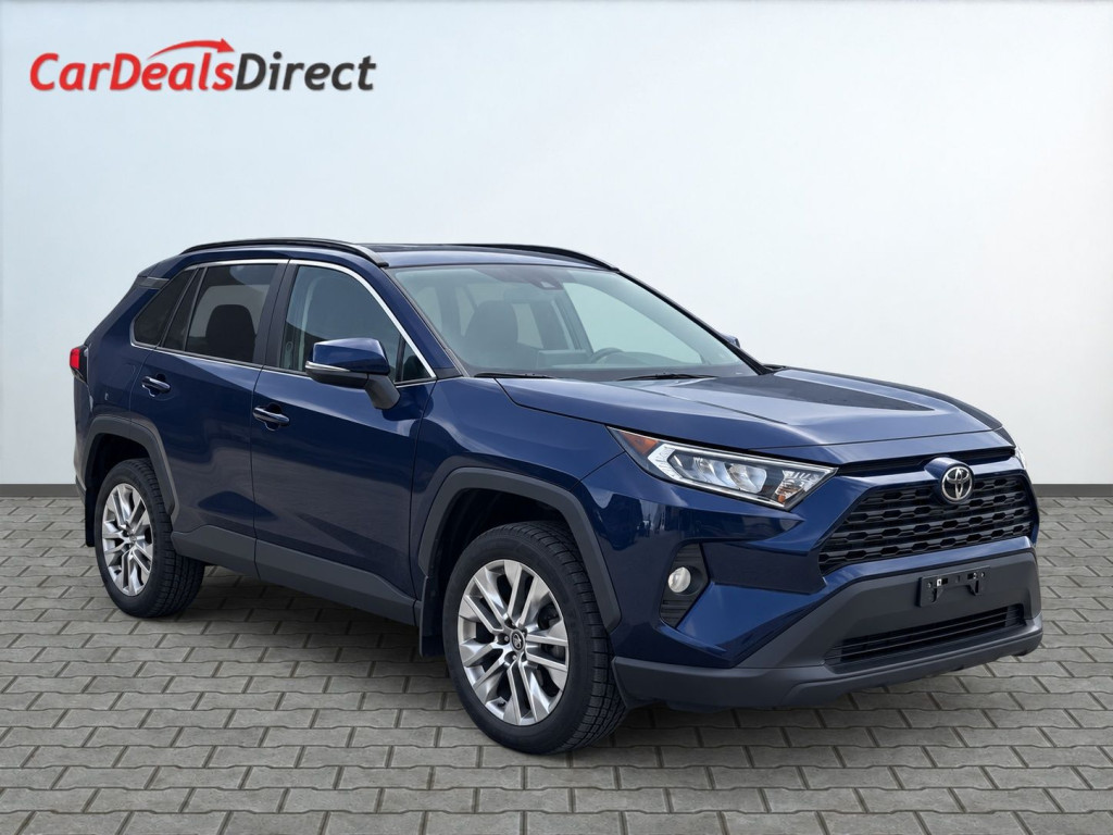 Blue 2019 Toyota RAV4 SUV / Crossover All-Wheel Drive Automatic