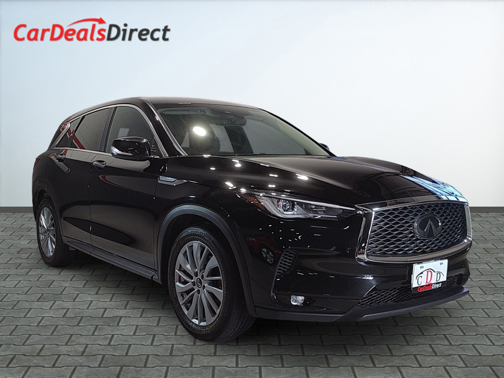 Black 2023 INFINITI QX50 SUV / Crossover All-Wheel Drive Automatic