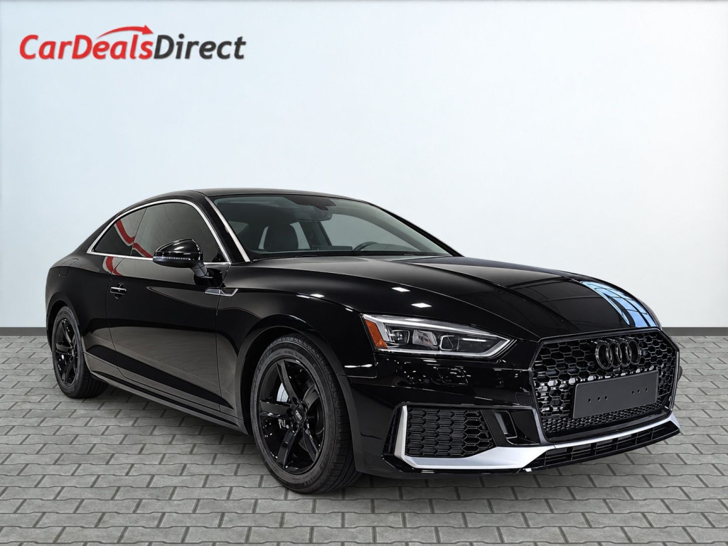Black 2019 Audi A5 Coupe Automatic