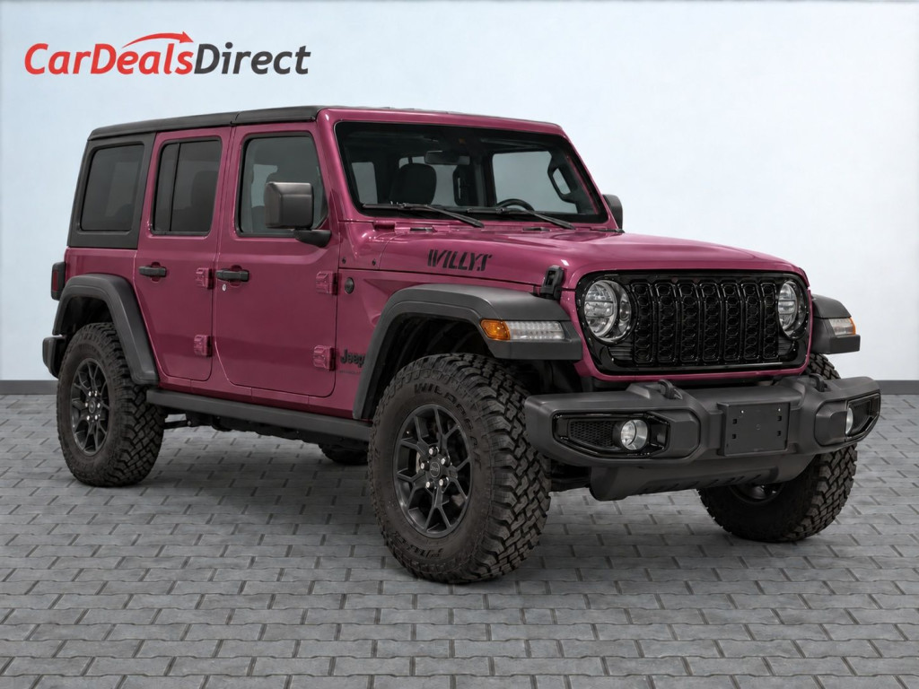  2024 Jeep Wrangler Willys 4-Door 4WD   