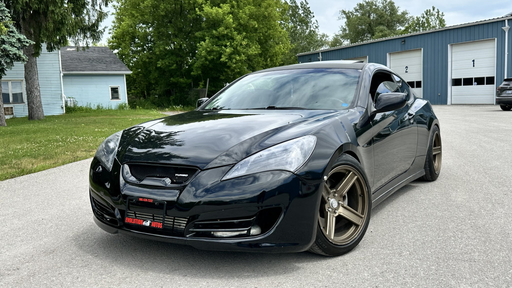 Black 2012 Hyundai Genesis Coupe 2.0T R-Spec RWD Coupe Rear-Wheel Drive 6-Speed Manual