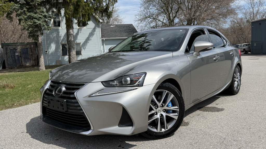 Gray (Graphite) 2017 Lexus IS 200t RWD Sedan Rear-Wheel Drive Automatic