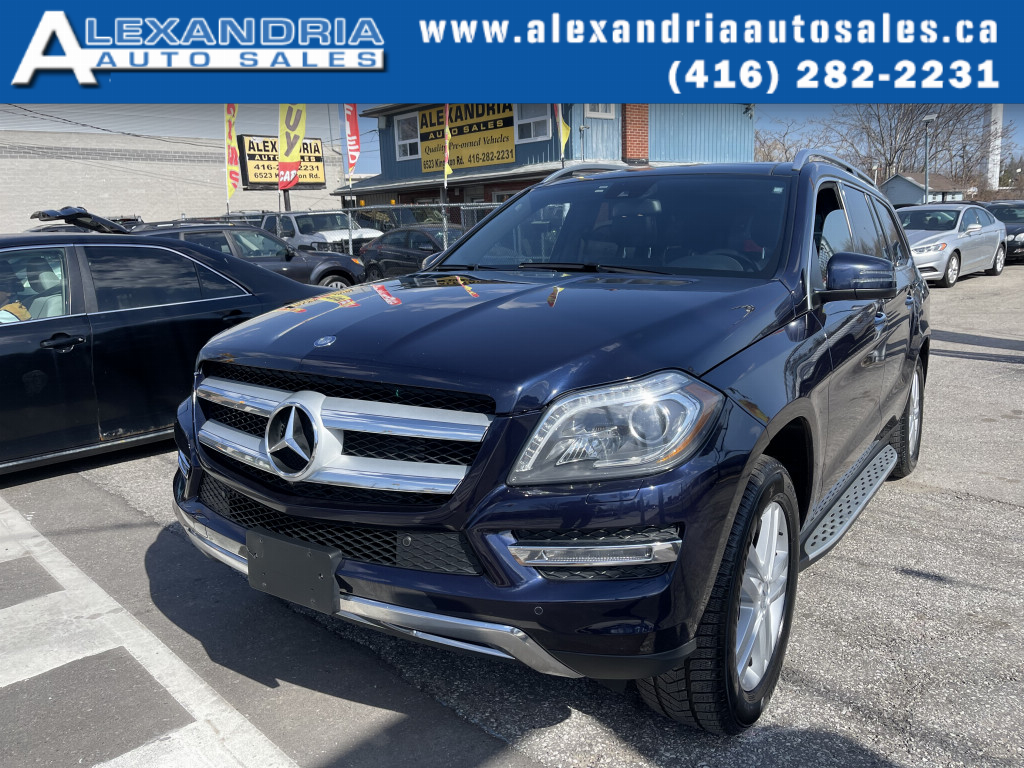 Blue 2014 Mercedes-Benz GL-Class SUV / Crossover All-Wheel Drive Automatic