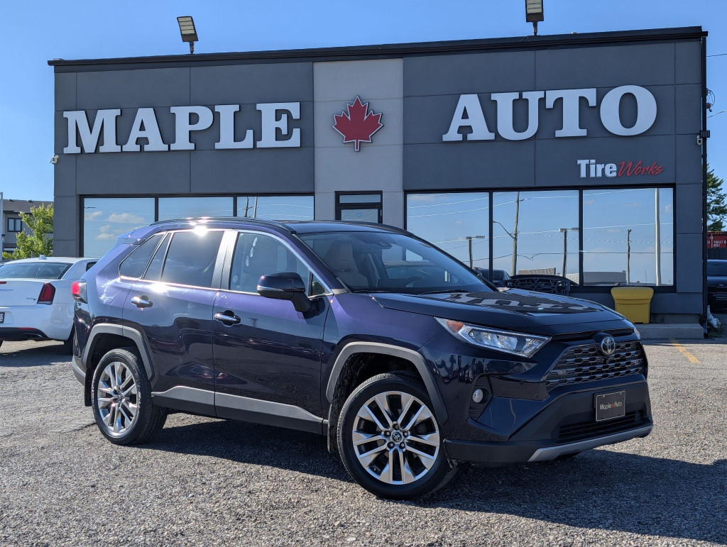 Blue 2019 Toyota RAV4 Limited AWD SUV / Crossover All-Wheel Drive Automatic