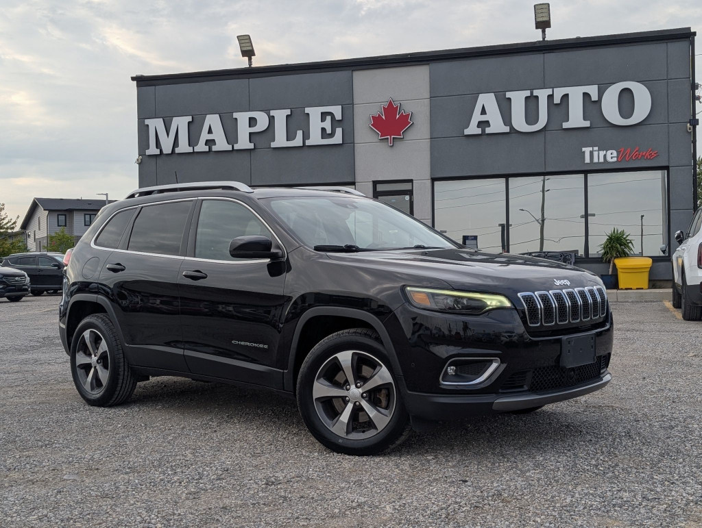 Black 2019 Jeep Cherokee SUV / Crossover Four-Wheel Drive Automatic