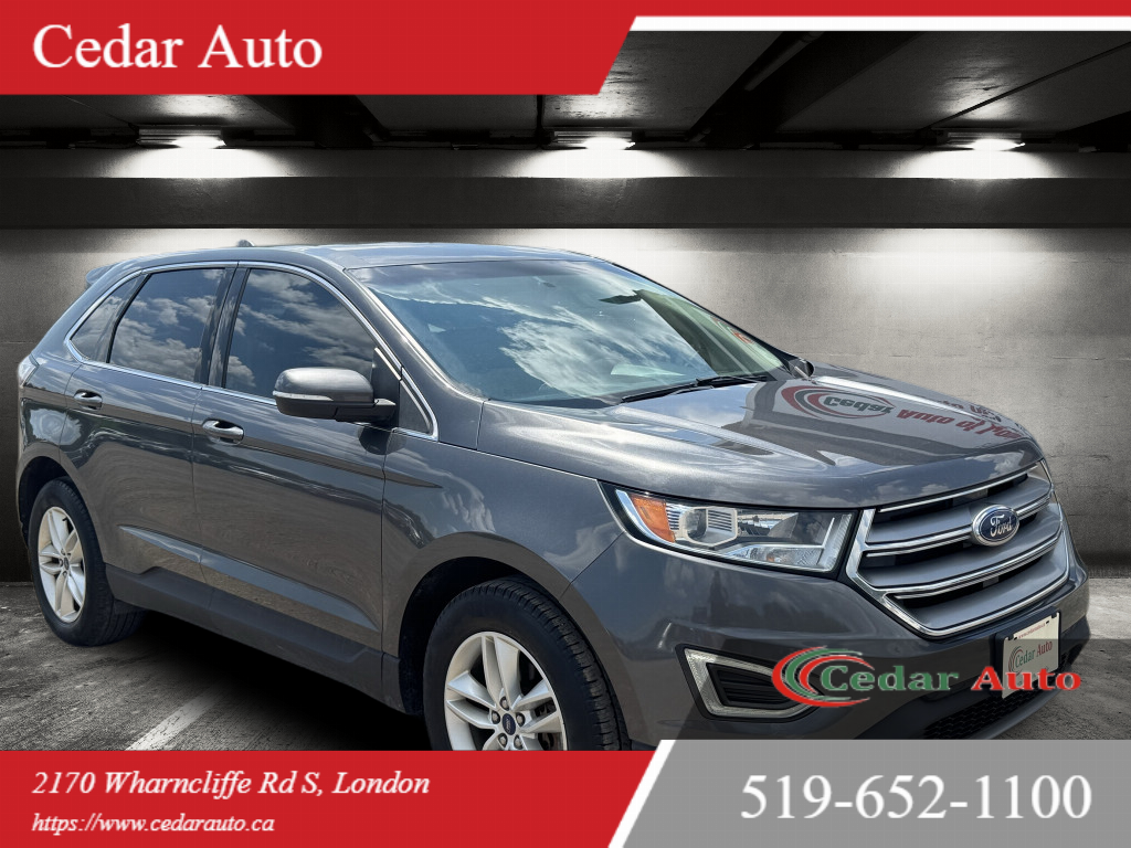 Gray 2017 Ford Edge SUV / Crossover Front-Wheel Drive Automatic