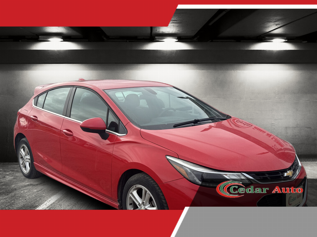 Red 2018 Chevrolet Cruze Hatchback Front-Wheel Drive Automatic