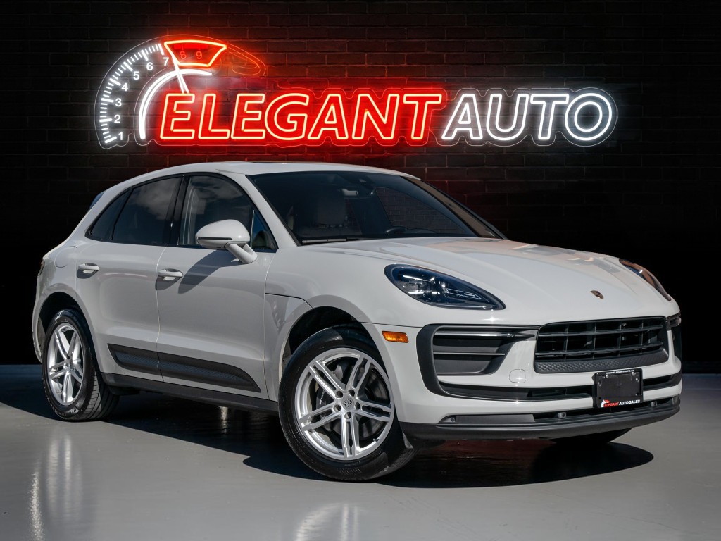 Gray 2023 Porsche Macan SUV / Crossover All-Wheel Drive Automatic