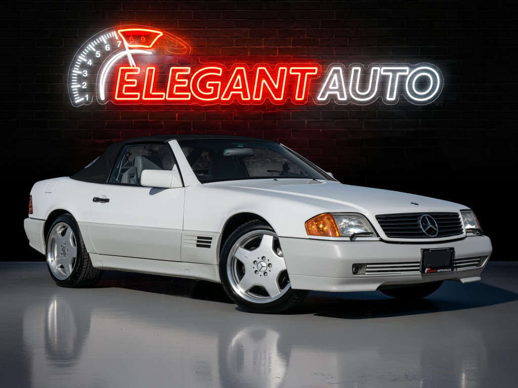 White 1994 Mercedes-Benz SL-Class Convertible Rear-Wheel Drive Automatic