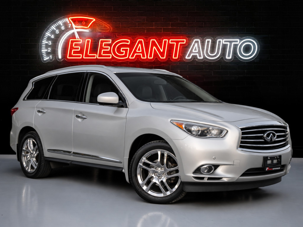 Silver 2013 INFINITI JX35 SUV / Crossover All-Wheel Drive Automatic
