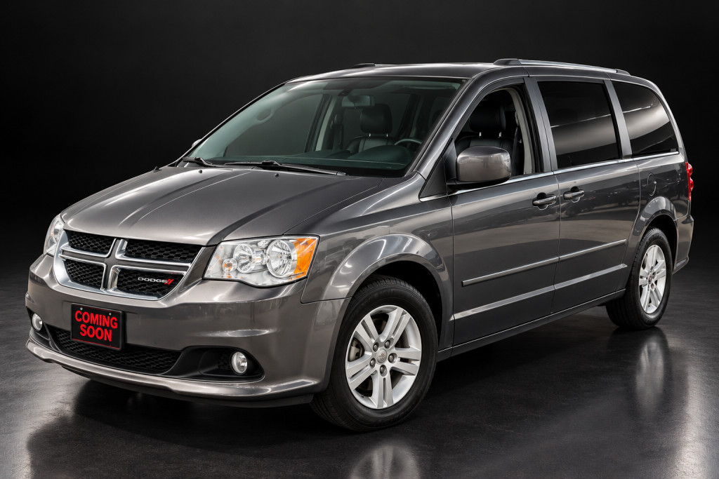 Gray 2017 Dodge Grand Caravan Minivan Automatic