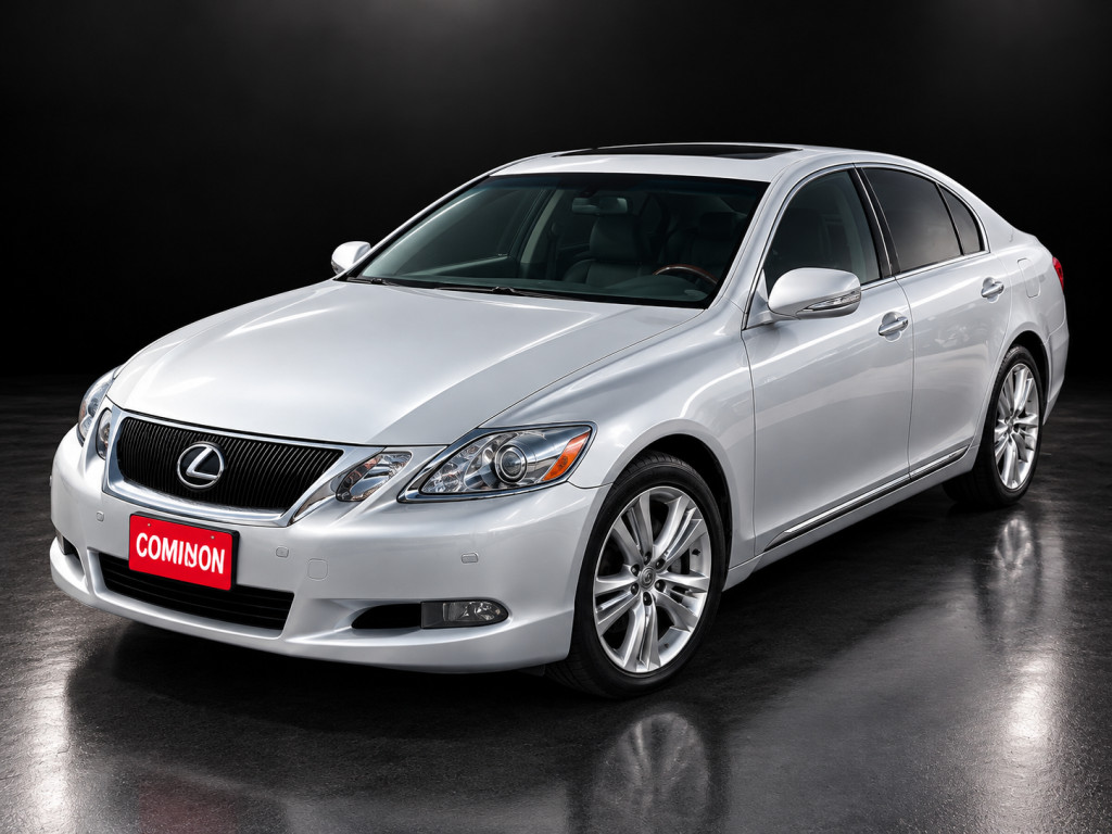 Silver 2009 Lexus GS Hybrid Sedan Rear-Wheel Drive Automatic