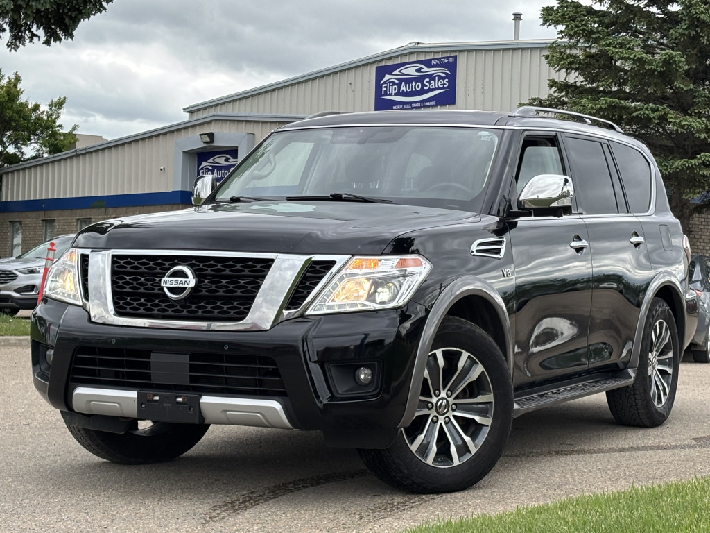 Black 2018 Nissan Armada SL 4WD SUV / Crossover Four-Wheel Drive Automatic