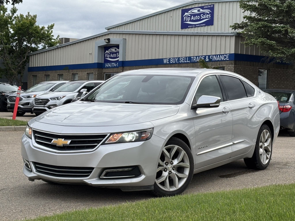 Silver 2018 Chevrolet Impala Premier FWD Sedan Front-Wheel Drive Automatic