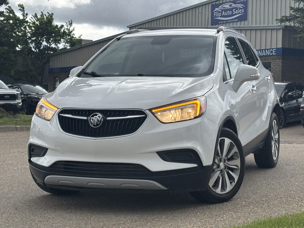 White 2017 Buick Encore FWD SUV / Crossover Front-Wheel Drive Automatic