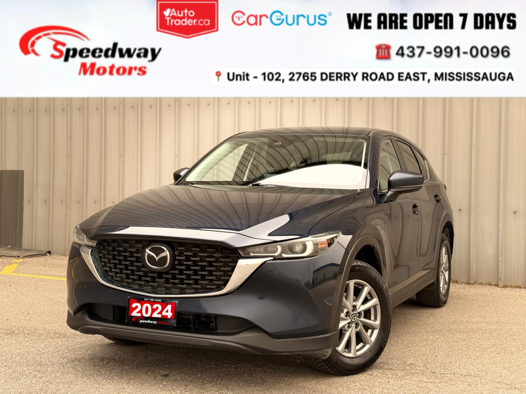 Blue 2024 Mazda CX-5 SUV / Crossover Automatic