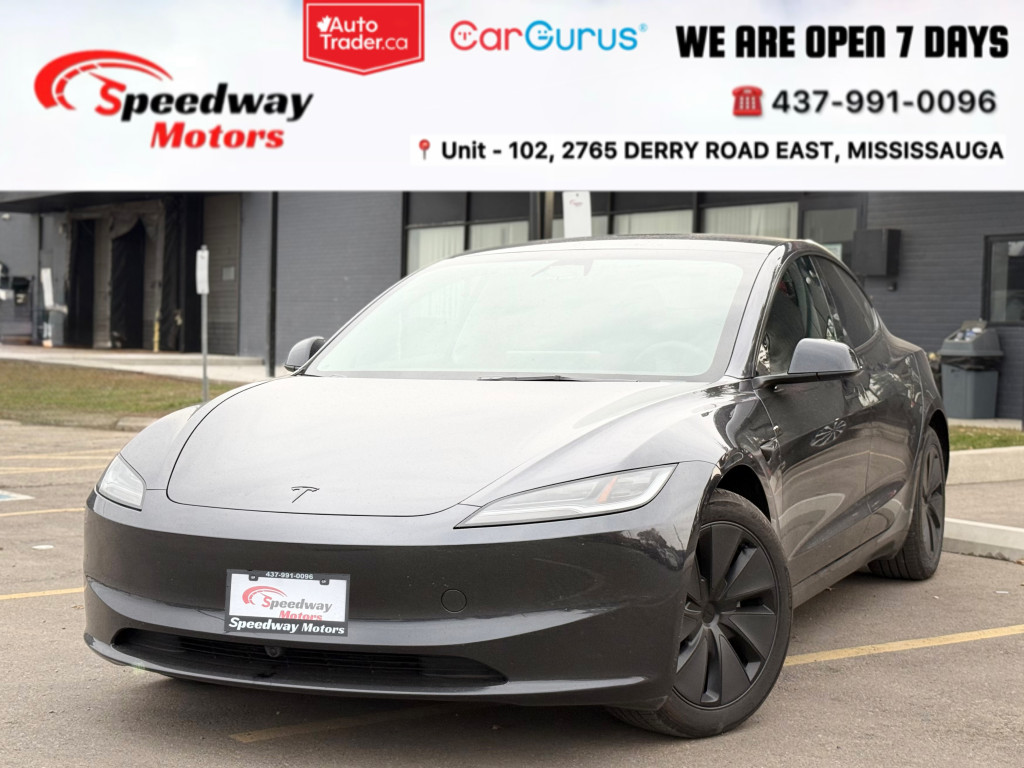 Gray 2026 Tesla Model 3 Sedan Automatic