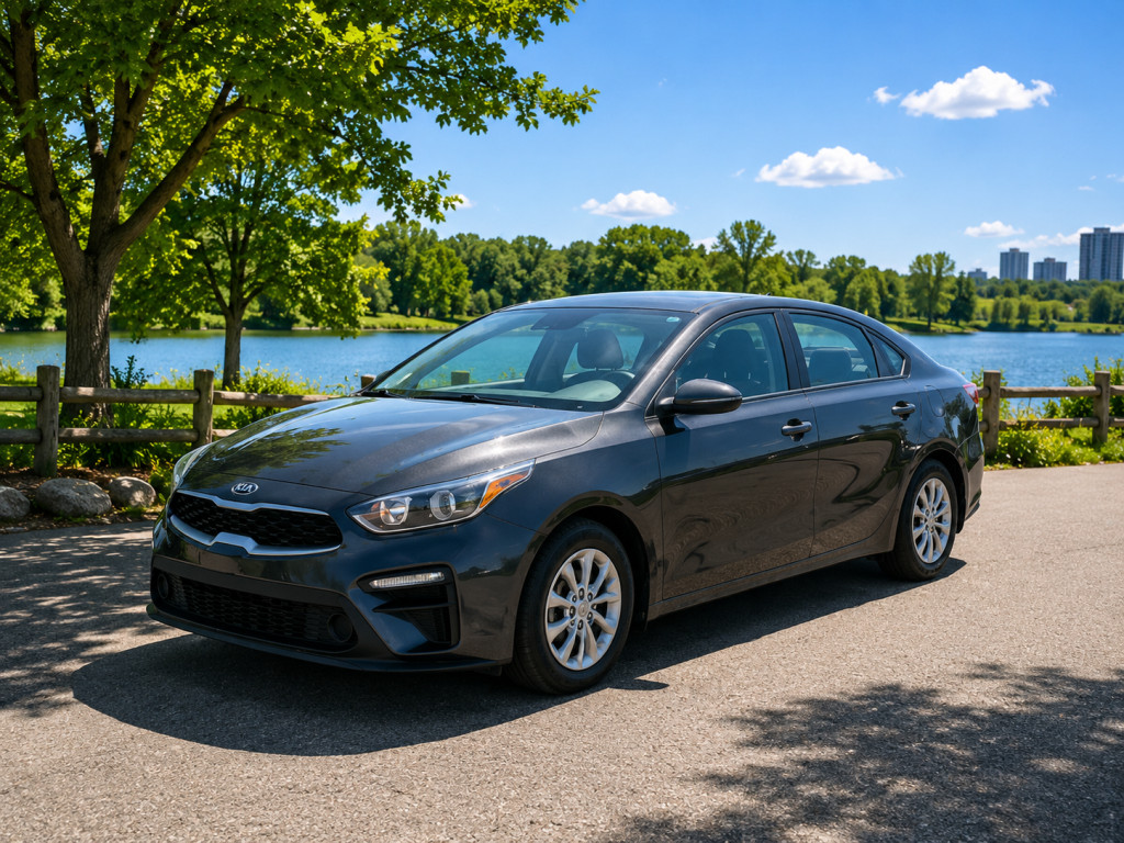 Gray 2020 Kia Forte Sedan Automatic
