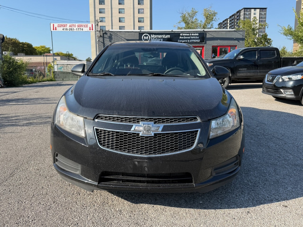 Black 2014 Chevrolet Cruze 1LT Sedan FWD Sedan Front-Wheel Drive Manual