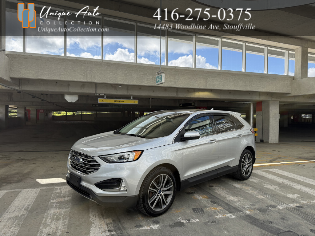 Silver 2019 Ford Edge SUV / Crossover All-Wheel Drive Automatic