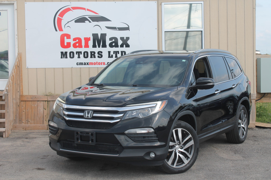 White 2017 Honda Pilot Touring AWD SUV / Crossover All-Wheel Drive Automatic