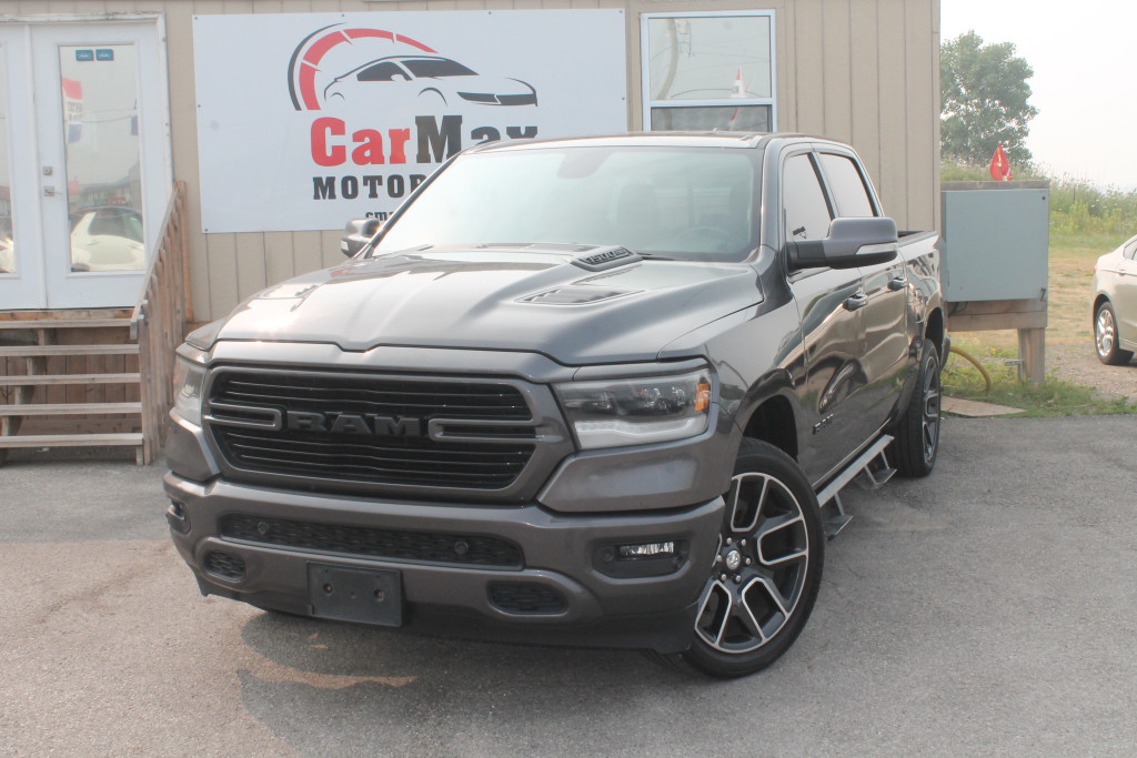 Gray (Dark Grey) 2019 RAM 1500 Pickup Truck Automatic