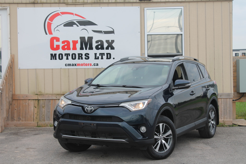 Black 2018 Toyota RAV4 SUV / Crossover All-Wheel Drive Automatic