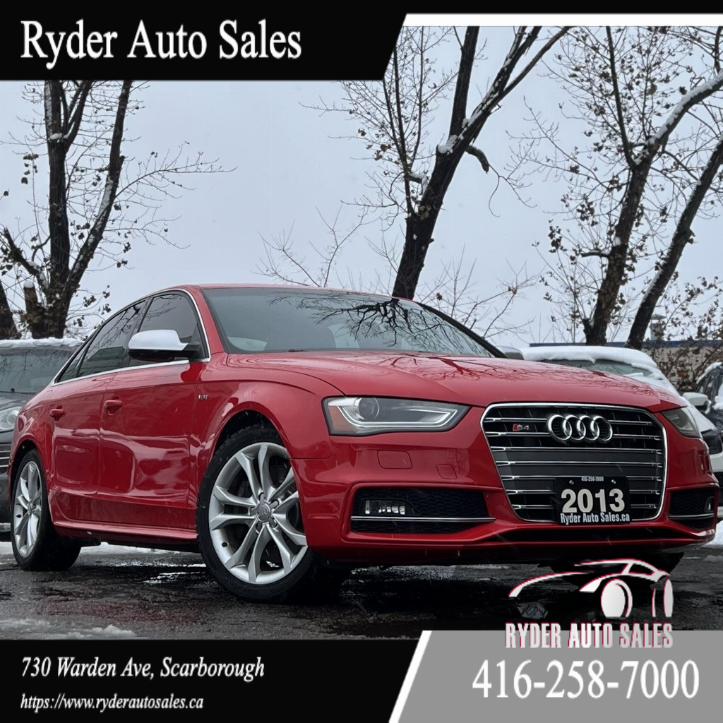 2013 Audi S4 3.0T quattro Sedan AWD