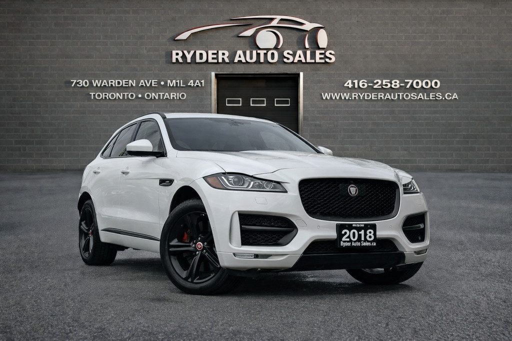2018 Jaguar F-PACE 20d R-Sport AWD
