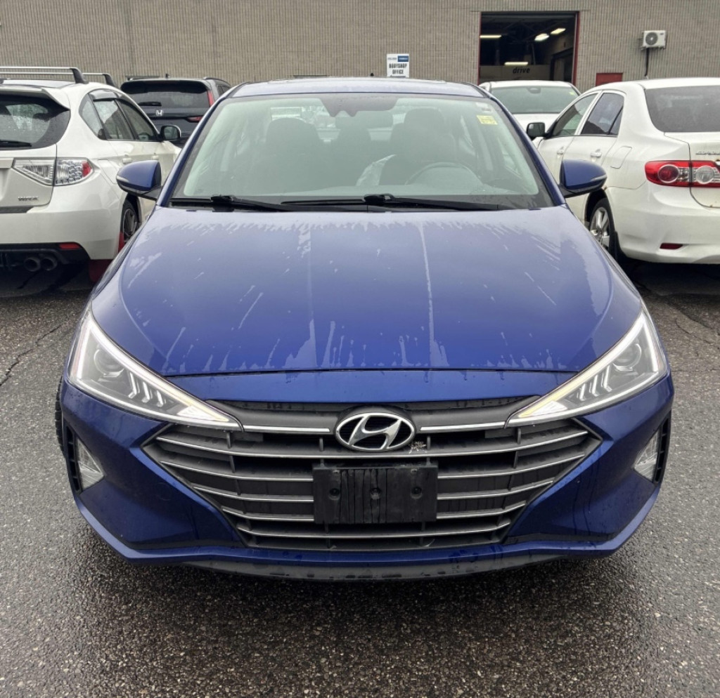Blue 2020 Hyundai Elantra Sedan Front-Wheel Drive Automatic