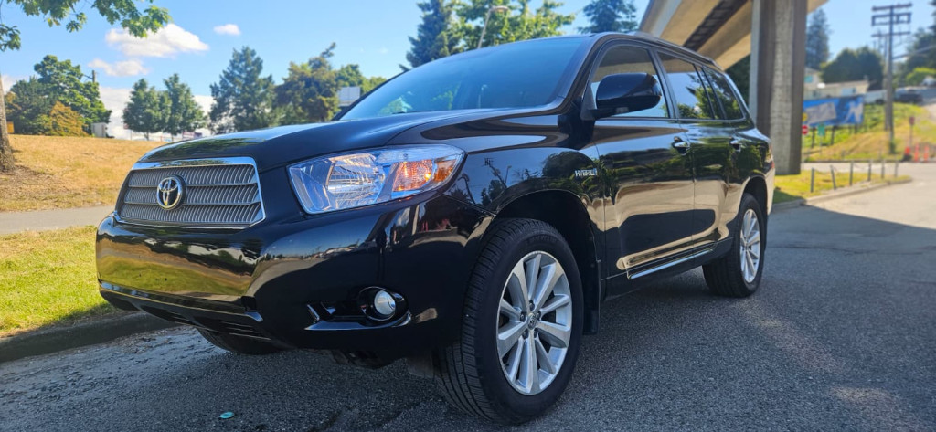 Black 2008 Toyota Highlander Hybrid Limited SUV / Crossover All-Wheel Drive Automatic